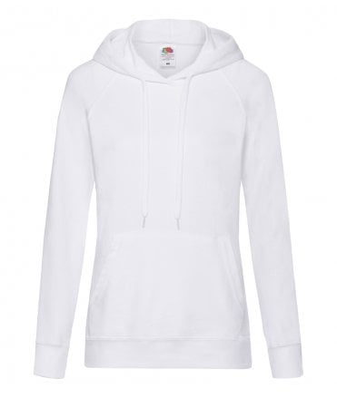 Fruit of the Loom Lady Fit Lightweight Hooded Sweatshirt