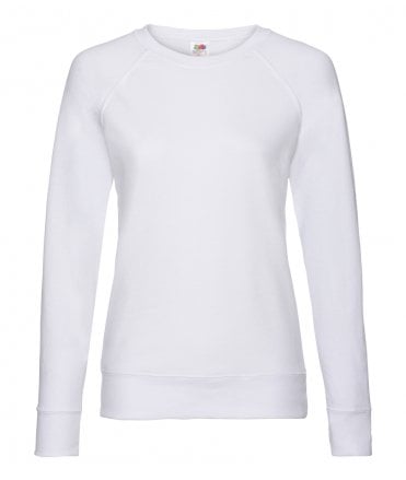 Fruit of the Loom Lady Fit Lightweight Raglan Sweatshirt