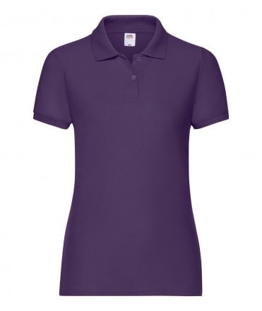 Fruit of the Loom Lady Fit Pique Polo Shirt