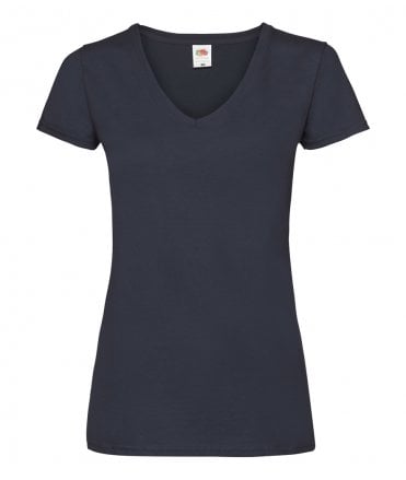 Fruit of the Loom Lady Fit Value V Neck T-Shirt