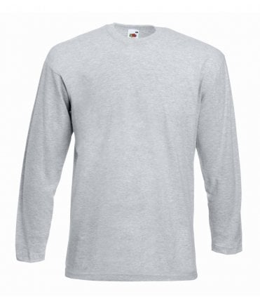 Fruit of the Loom Long Sleeve Value T-Shirt