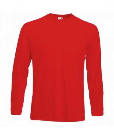 Fruit of the Loom Long Sleeve Value T-Shirt