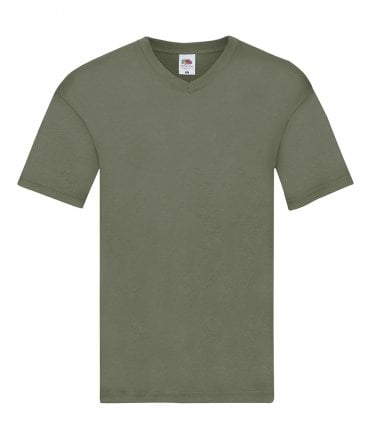 Fruit of the Loom Original V Neck T-Shirt