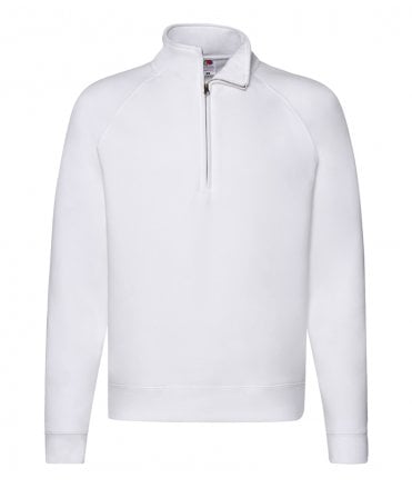 Fruit of the Loom Premium Zip Neck Sweatshirt