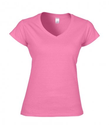 Gildan SoftStyle Ladies V Neck T-Shirt