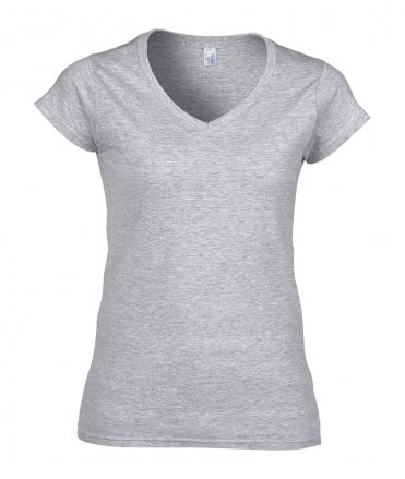 Gildan SoftStyle Ladies V Neck T-Shirt