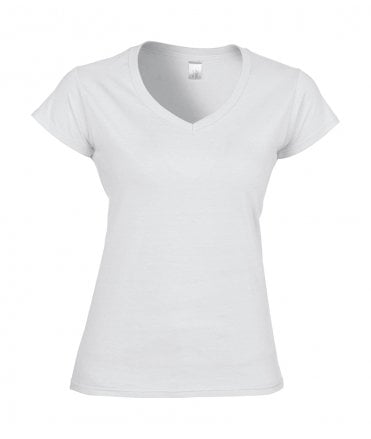 Gildan SoftStyle Ladies V Neck T-Shirt
