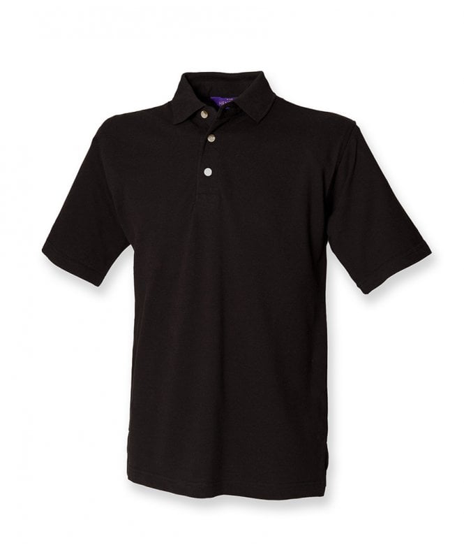 Henbury  Classic Heavy Cotton Pique Polo Shirt