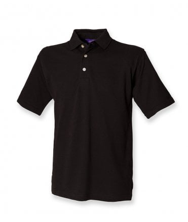 Henbury Classic Heavy Cotton Pique Polo Shirt