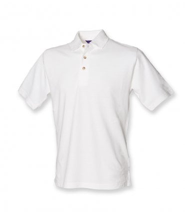 Henbury Classic Heavy Cotton Pique Polo Shirt