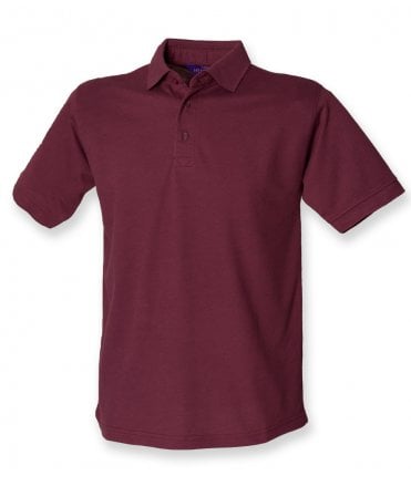Henbury Heavy Poly/Cotton Pique Polo Shirt