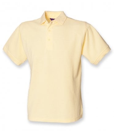 Henbury Heavy Poly/Cotton Pique Polo Shirt