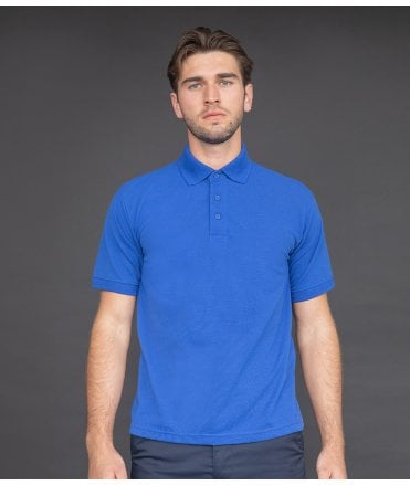 Henbury Heavy Poly/Cotton Pique Polo Shirt