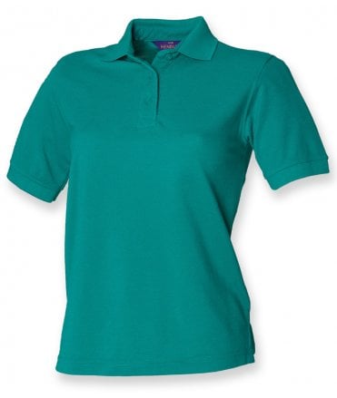 Henbury Ladies Poly/Cotton Pique Polo Shirt