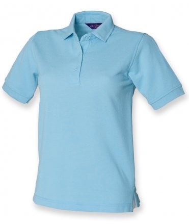 Henbury Ladies Poly/Cotton Pique Polo Shirt