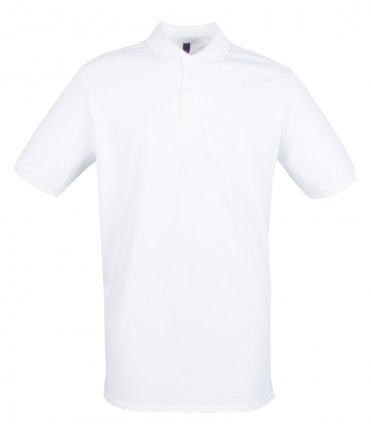 Henbury Modern Fit Cotton Pique Polo Shirt