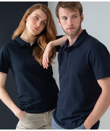 Henbury Stretch Cotton Pique Polo Shirt