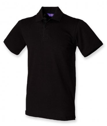 Henbury Stretch Cotton Pique Polo Shirt