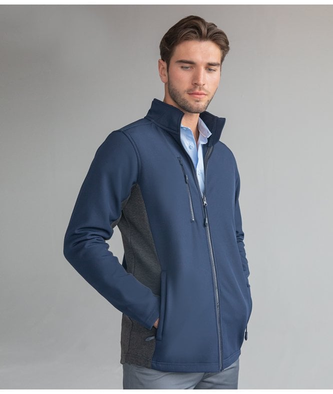 Henbury  Unisex Contrast Soft Shell Jacket