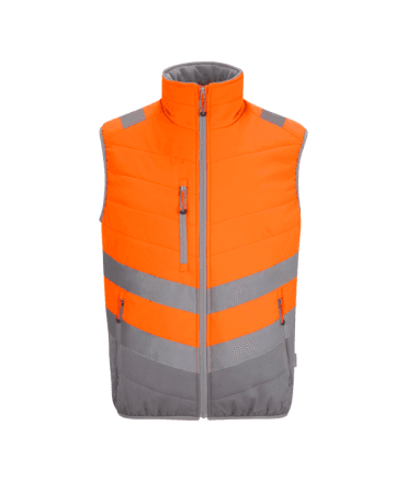 Hi-vis 2 Tone Thermal Bodywarmer
