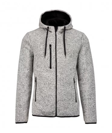 Proact Men's Heather Hooded Jacket