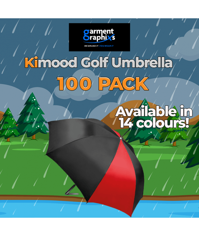 Kimood  Golf Umbrella 100 PACK