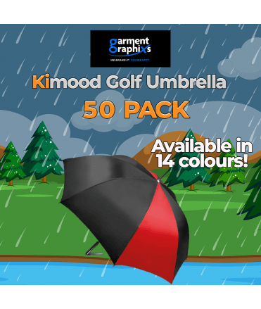 Kimood Golf Umbrella 50 PACK