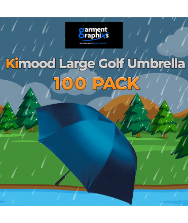 Kimood Large Golf Umbrella 100 PACK