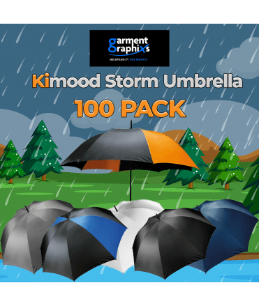 Kimood Storm Umbrella 100 PACK