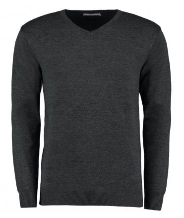 Kustom Kit Arundel Cotton Acrylic V Neck Sweater