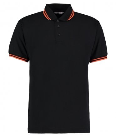 Kustom Kit Contrast Tipped Poly/Cotton Pique Polo Shirt