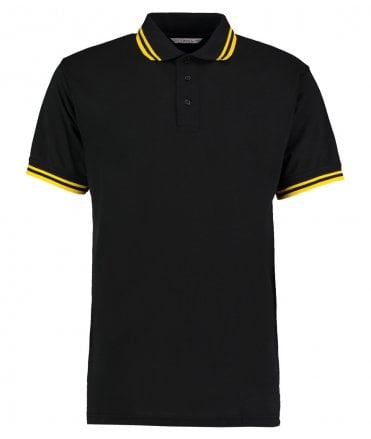 Kustom Kit Contrast Tipped Poly/Cotton Pique Polo Shirt