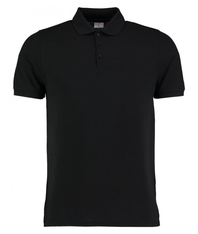 Kustom Kit  Klassic Heavy Slim Fit Pique Polo Shirt