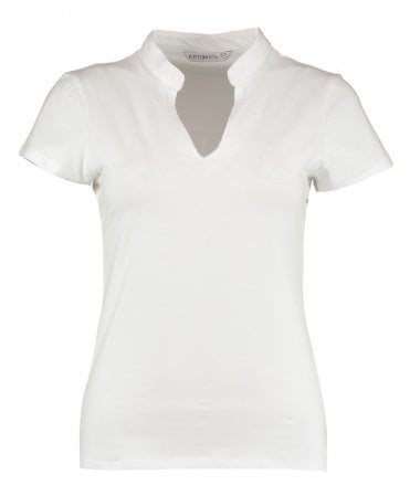 Kustom Kit Ladies V Neck Corporate Top