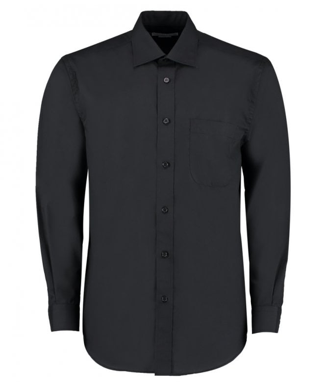 Kustom Kit  Long Sleeve Classic Fit Business Shirt