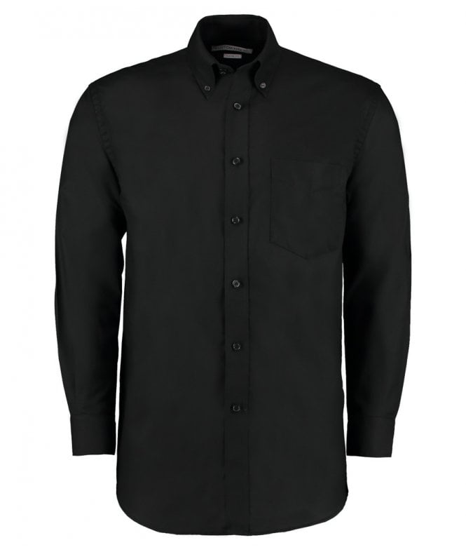 Kustom Kit  Long Sleeve Classic Fit Workwear Oxford Shirt