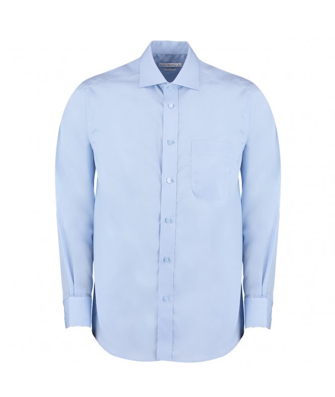 Kustom Kit  Premium Long Sleeve Classic Fit Non-Iron Shirt