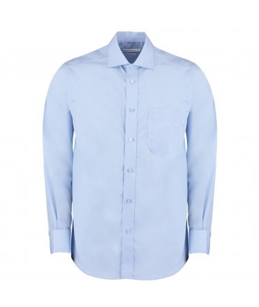 Kustom Kit Premium Long Sleeve Classic Fit Non-Iron Shirt