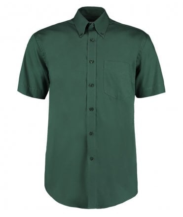 Kustom Kit Premium Short Sleeve Classic Fit Oxford Shirt