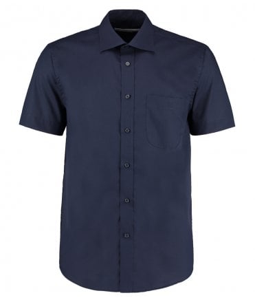 Kustom Kit Short Sleeve Classic Fit Business Shirt