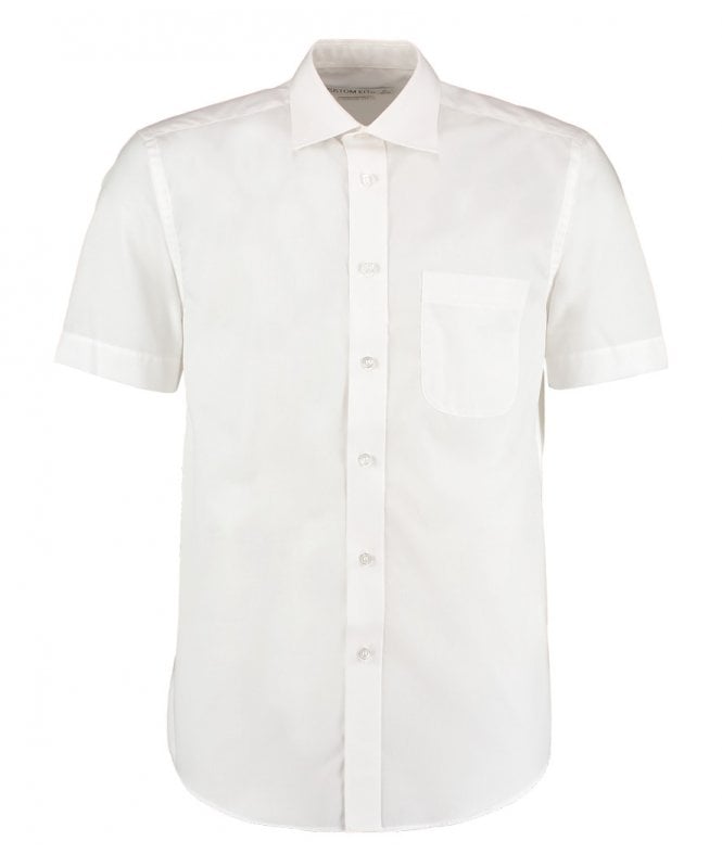 Kustom Kit  Short Sleeve Classic Fit Business Shirt