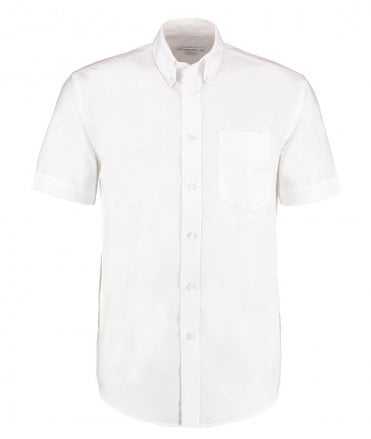 Kustom Kit Short Sleeve Classic Fit Workwear Oxford Shirt