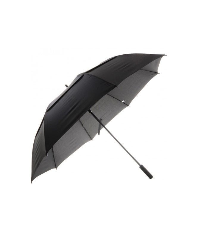 Large Vented Storm Proof Umbrellas - Black