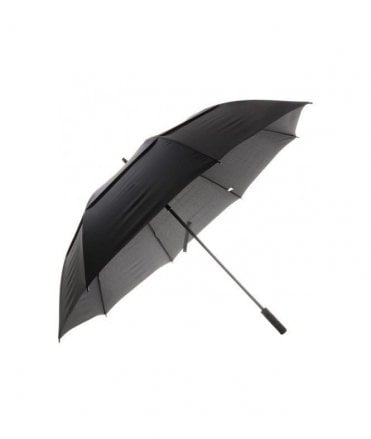 Large Vented Storm Proof Umbrellas - Black