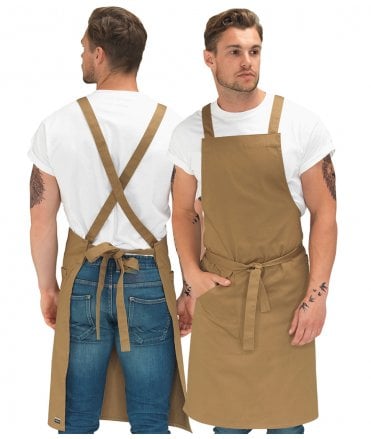 Le Chef Crossover bib apron