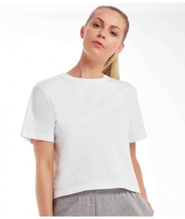 Mantis Ladies Cropped Heavy T-Shirt