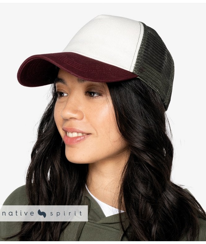 Native Spirit  5 Panel Trucker Cap