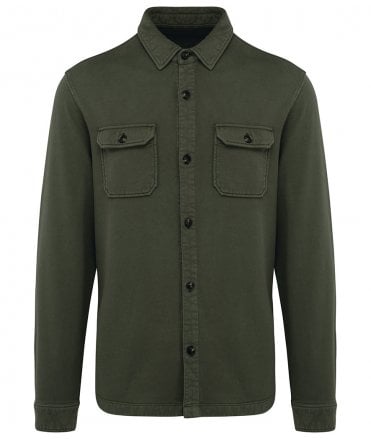 Native Spirit Faded Brushed Fleece Overshirt