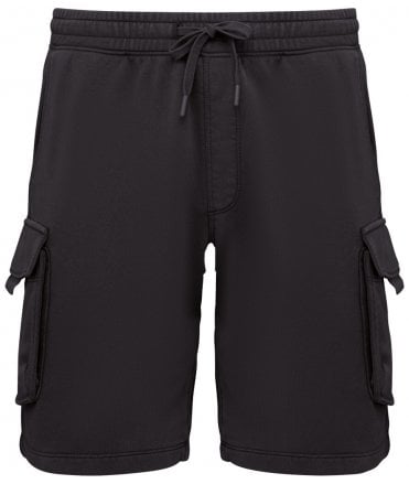 Native Spirit French Terry Washed Effect Cargo Shorts