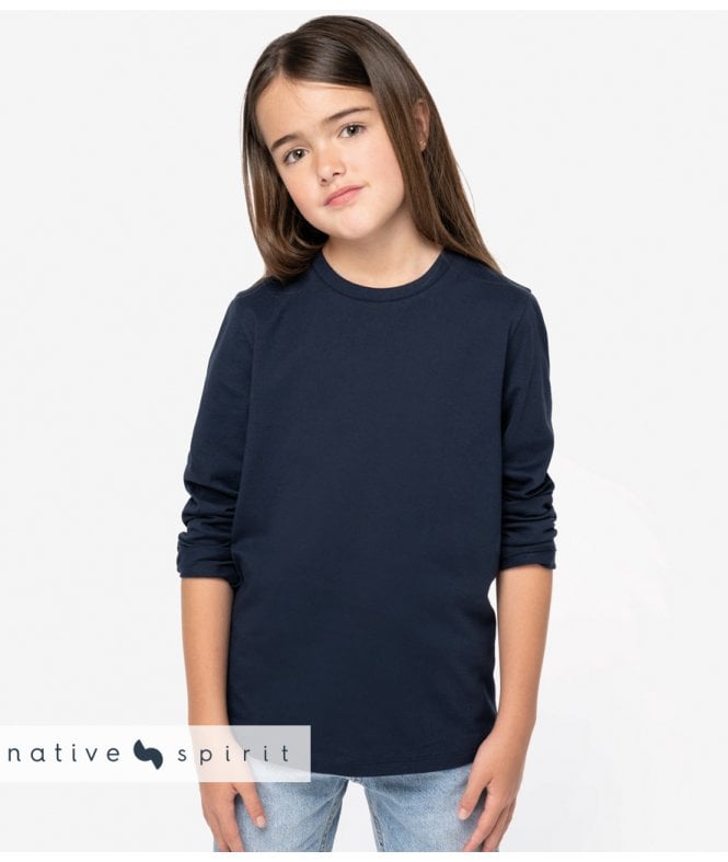 Native Spirit  Kids Long Sleeve T-Shirt
